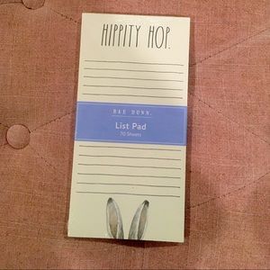 Rae Dunn list pad for Easter